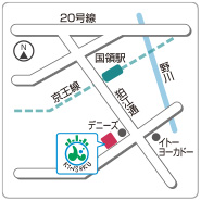 東京営業所MAP